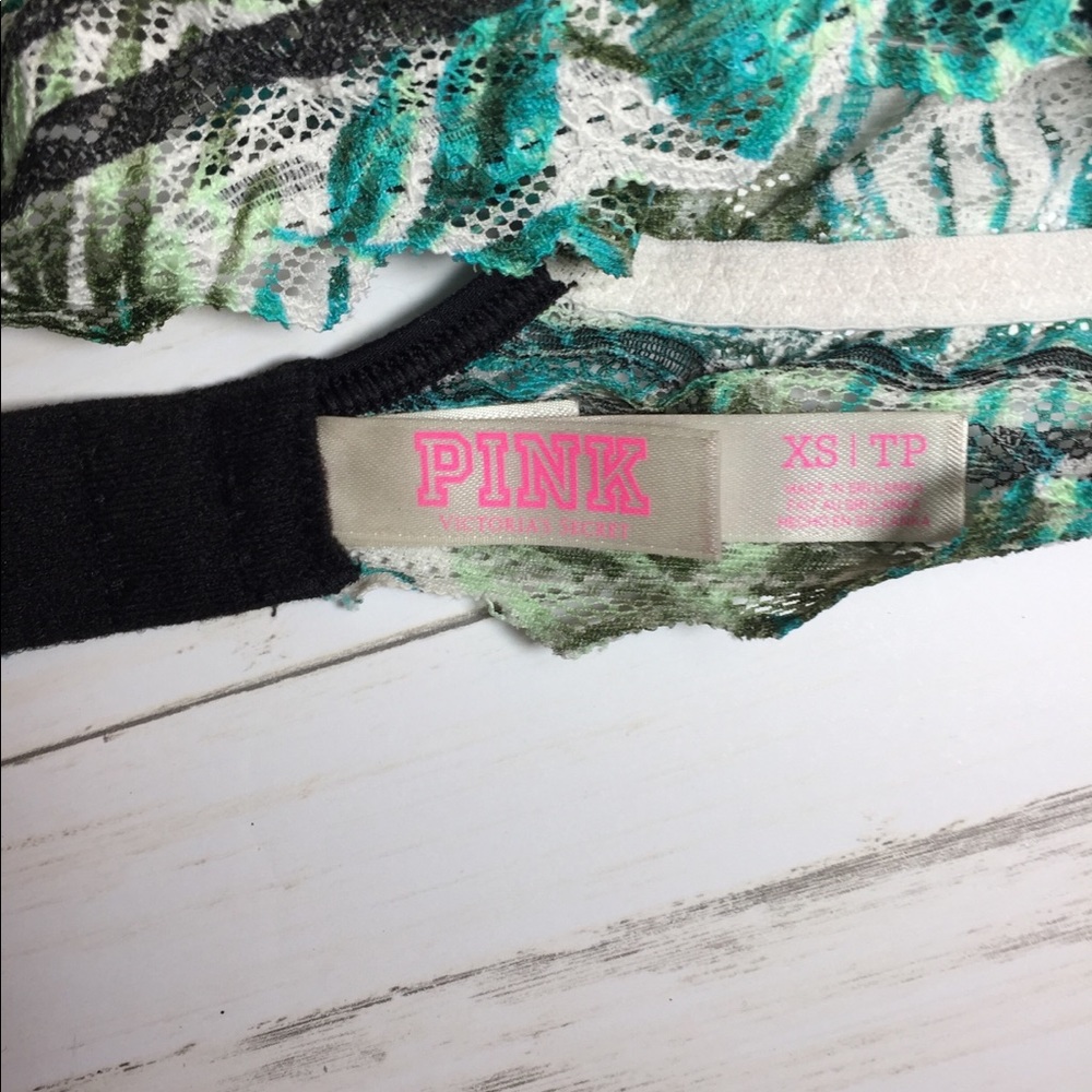 PINK Lace Racerback - Picture 7 of 7